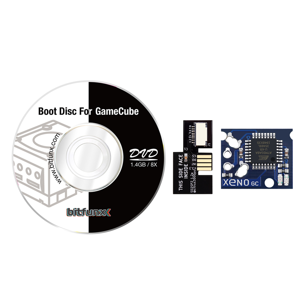 Bitfunx GC2SD Micro SD Card Adapter Memory Card Adapter Swiss