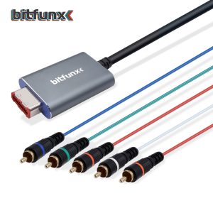 Bitfunx Component Video 5RCA YPbPr Cable for Nintendo